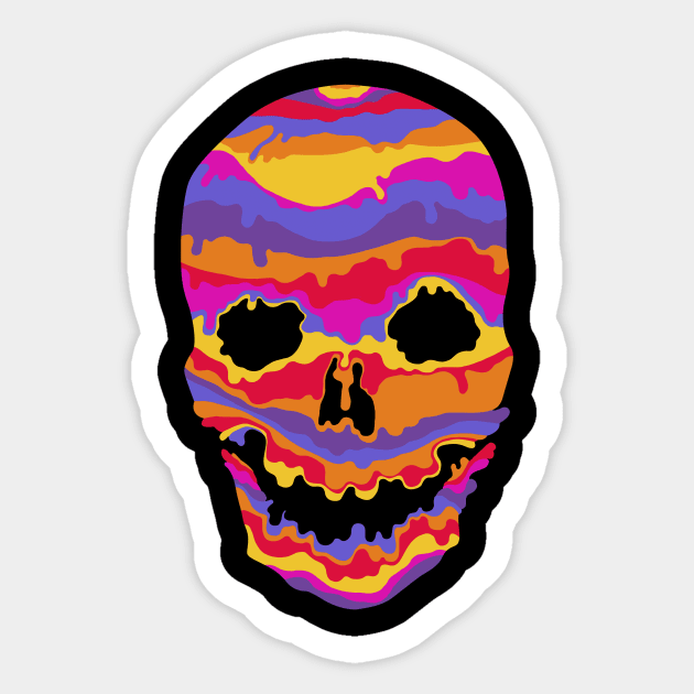 Melting Inside Sticker by Tobe_Fonseca